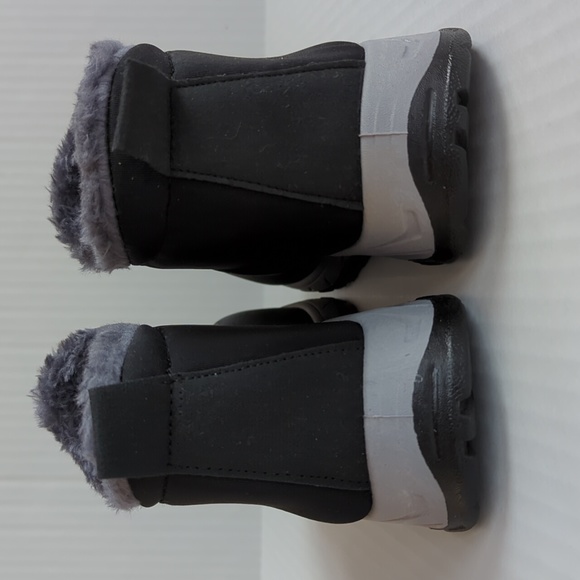 Fashion Sport Warm Plush Slip On Booties US Size 8 Black 39 - Picture 12 of 16